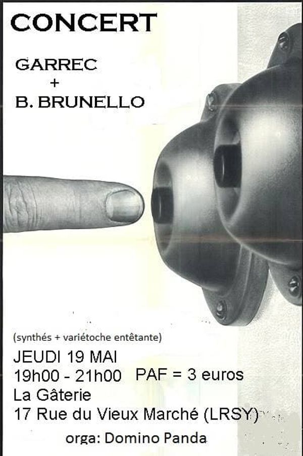 Affiche de concert