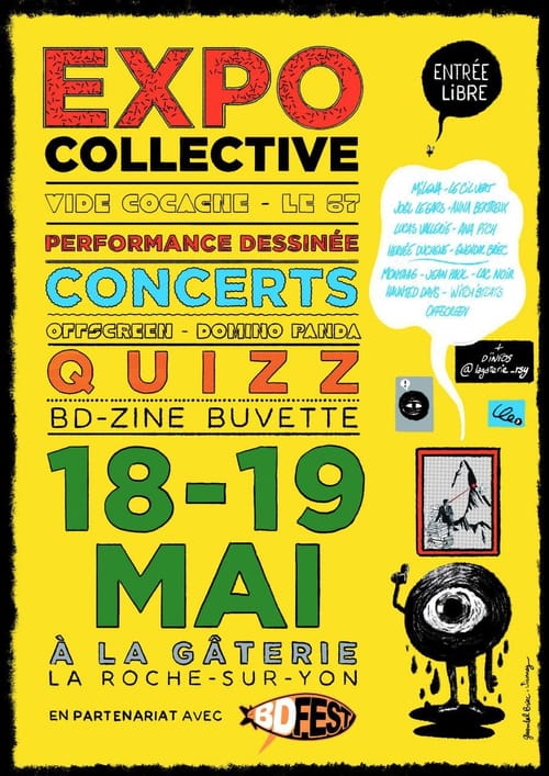 affiche du concert